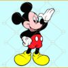 Mickey mouse layered SVG, Mickey Mouse SVG, Mouse outline Svg, Mouse Mice SVG