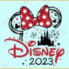 Minnie Disney Trip 2023 svg, Family Trip Shirt Svg, Magical World Vacation Svg