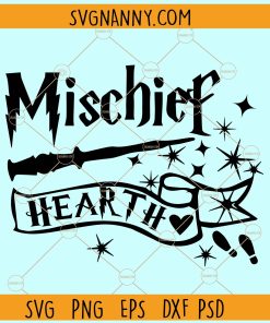 Mischief Hearth Harry Potter svg, Mischief Hearth svg, Harry Potter love svg, HP Love svg