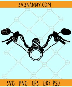 Motorcycle front svg, Motorcycle Handlebars SVG , Motorcycle Front View Clipart svg