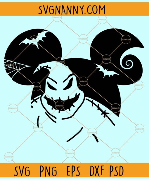 Oogie Boogie Mickey Mouse svg, Halloween Mickey svg, Halloween Disney svg, Disney svg
