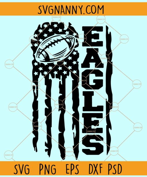 Philadelphia Eagles flag SVG, Philadelphia Eagles SVG, Eagles Football SVG