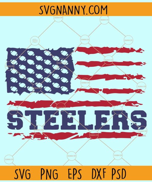 Pittsburgh Steelers flag svg, Pittsburgh Steelers SVG File, Pittsburgh Steelers Football SVG