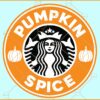 Pumpkin Spice Starbucks Logo Svg, Pumpkin Spice svg, Pumpkin Spice Logo Svg