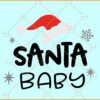 Santa Baby SVG, Baby's Christmas Outfit svg, Christmas svg, Christmas sign svg
