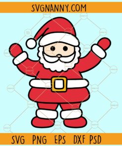 Santa outline svg, Santa Claus svg, Christmas svg, Christmas sign svg, Christmas svg file