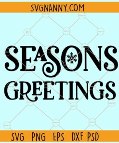Seasons greetings svg, Christmas svg files, Christmas décor svg, Christmas sign svg