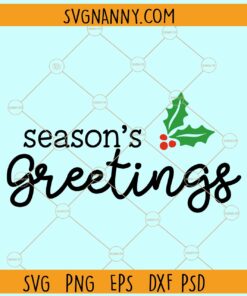  Season's greetings svg, Merry Christmas svg, Christmas svg files, Christmas décor svg