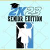 Senior 2K23 Boy SVG, Senior 2023 Svg, Class of 2023 Svg, Senior Graduation 2K23 Svg