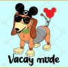 Slinky Dog Vacay Mode Svg, Slinky Dog SVG, Toy Story svg, Slinky vacay mode svg