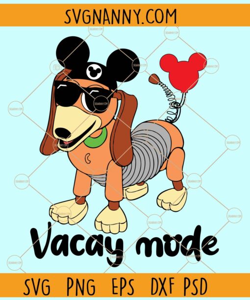 Slinky Dog Vacay Mode Svg, Slinky Dog SVG, Toy Story svg, Slinky vacay mode svg