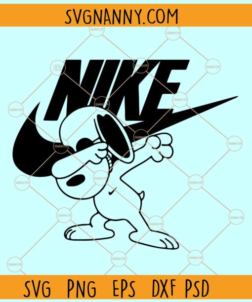 Snoopy dabbing Nike SVG, Snoopy dabbing SVG, Snoopy nike SVG, Snoopy svg