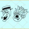 Snow Miser and Heat Miser SVG, Miser Brothers  svg, Combo Heat Miser Snow Miser clipart svg