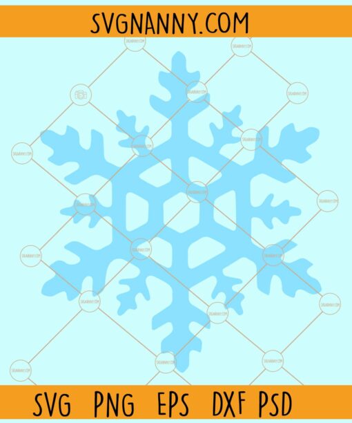  Snowflake clipart svg, Holiday Snowflakes svg, Christmas svg files, Christmas décor svg