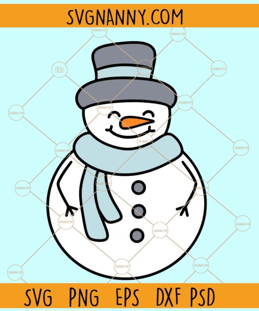 Snowman svg, Winter svg files, Christmas svg, Christmas sign svg, Christmas svg file