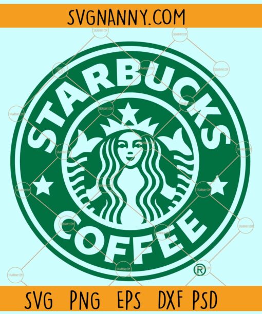 Starbucks coffee logo svg, Commercial Logo SVG, Starbucks Logo PNG, Coffee brand svg