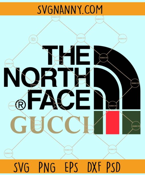 The North Face Gucci SVG, The North Face Svg, The North Face svg