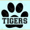 Tigers SVG, Tigers SVG File, Tigers Football SVG, Football SVG, Football Clipart svg