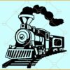 Train SVG file, train steam engine wall art svg,  Steam train Decor Design svg