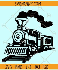 Train SVG file, train steam engine wall art svg,  Steam train Decor Design svg