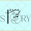 True story svg, Christmas saying svg, Christmas svg files, Christmas décor svg