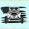 USA Flag Atv svg, US 4 Wheeler Svg, Distress flag svg, Atv svg, Atv rider svg