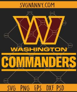 Washington Commanders SVG, Washington Commanders Football svg, Washington Commanders mascot svg