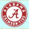 Alabama Crimson Tide Starbucks SVG, Alabama Crimson Tide svg
