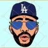 Bad Bunny LA Dodgers SVG, Bad bunny dodgers svg, Bad Bunny LA svg, Bad Bunny baseball svg