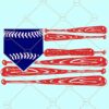 Baseball flag svg file, Baseball American Flag SVG, Baseball mom SVG