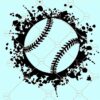 Baseball splatter svg file, Baseball SVG, Baseball splatter  png, Baseball clipart svg