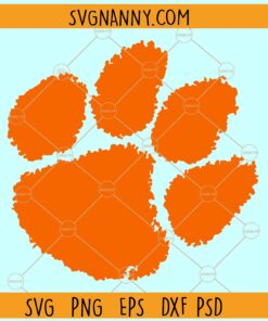Clemson Tigers paw svg, Clemson Tigers Svg, Clemson Tigers shirt svg