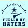 Cowboys fueled by haters SVG¸ Cowboys Football Svg, Cowboys Mascot Svg