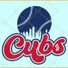 Cubs Baseball SVG, Cubs svg, Cubs  School Mascot svg, Chicago Cubs svg, Cubs baseball logo Svg