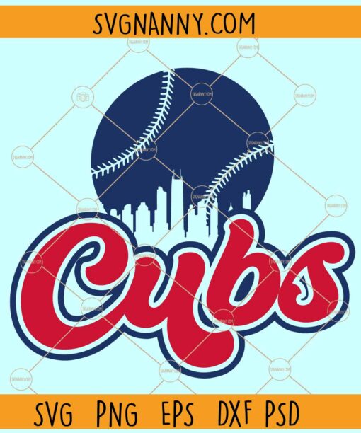 Cubs Baseball SVG, Cubs svg, Cubs  School Mascot svg, Chicago Cubs svg, Cubs baseball logo Svg