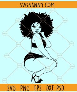Curvy woman SVG, Curvy Body Positivity svg, Body Positive Svg, Full Figured Woman svg