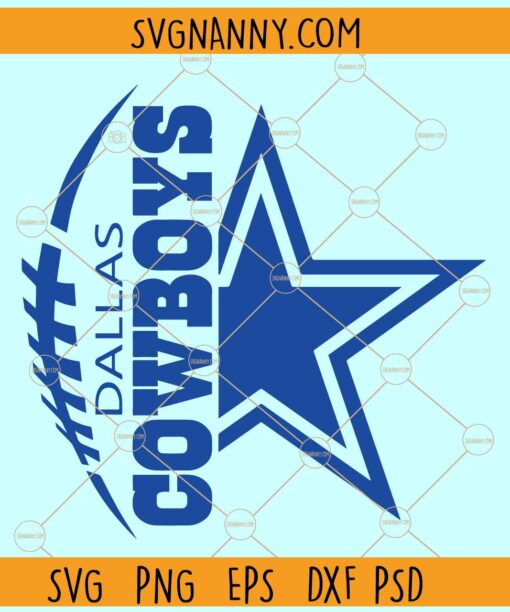 Dallas Cowboys Star SVG, Cowboys SVG, Cowboys Star svg, Dallas svg, Love Cowboys svg