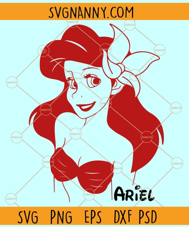 Disney Ariel SVG, Ariel Punk Svg, Little Mermaid Svg, Ariel Svg ...