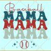 Distressed baseball mama svg, Retro baseball mama svg, Baseball Ball Svg, Baseball Shirt Svg