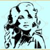 Dolly Parton SVG, Dolly Parton Silhouette SVG, Dolly clipart Parton SVG
