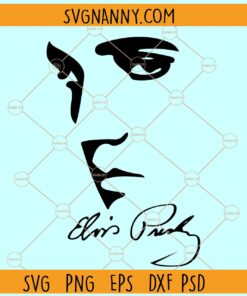 Elvis Presley SVG, The King Of Rock N Roll Svg, Elvis Presley clipart svg, Elvis Presley face svg