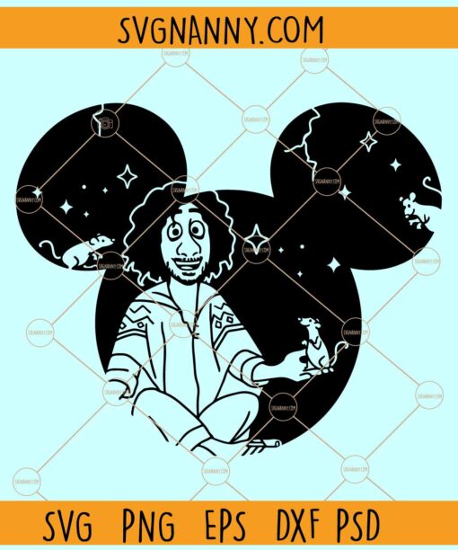 Encanto Bruno svg, Encanto Bruno Mickey Mouse Ears svg, No se habla de Bruno svg