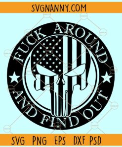 FAAFO punisher skull SVG, FAAFO Punisher Flag Svg, Punisher Skull svg, 2nd amendment svg
