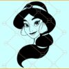 Jazmin Disney SVG, Princess SVG, Princess Jasmine svg, Princess Jasmine png