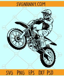 Motocross bike SVG, Motocross rider SVG, Biker svg, Motocross svg, dirt bike svg