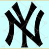 New York Svg, NY Yankees SVG File, NY Svg, NY Baseball Svg, New York svg