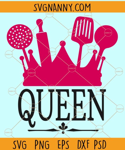 Queen with crown svg file, Queen Crown Svg, Queen svg, Birthday Queen SVG