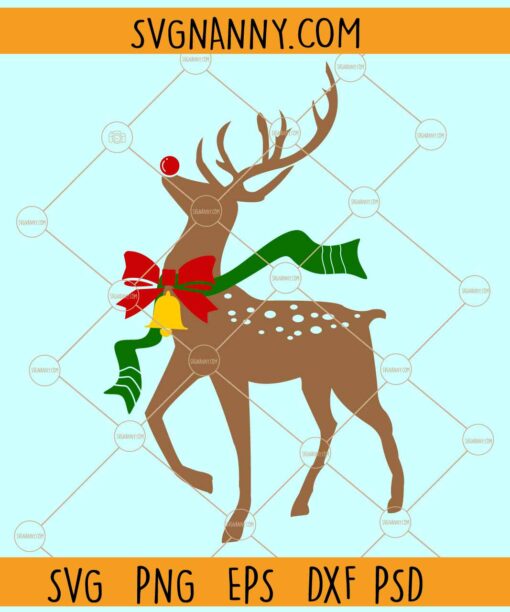 Rudolph the red nose reindeer svg, Rudolph the Red Nosed Reindeer svg, Rudolph face png