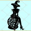 Sexy Halloween witch svg, Witch SVG, Witchy Svg, Witch clipart svg, Magic Svg