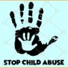 Stop child abuse svg, Child Abuse Awareness Svg Png, Stop Child Abuse Svg